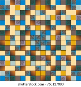 Abstract color seamless pattern for new background.