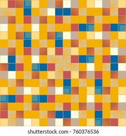 Abstract color seamless pattern for new background.