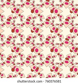 Abstract color seamless pattern for new background.