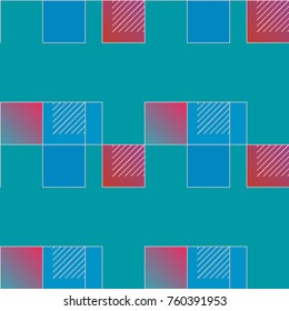 Abstract color seamless pattern for new background.