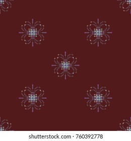 Abstract color seamless pattern for new background.
