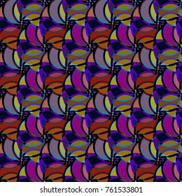 Abstract color seamless pattern for new background.