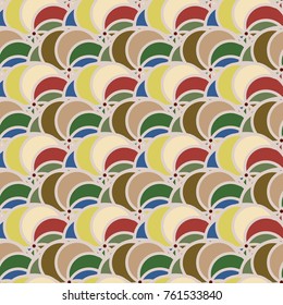Abstract color seamless pattern for new background.