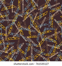 Abstract color seamless pattern for new background.