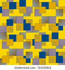 Abstract color seamless pattern for new background.