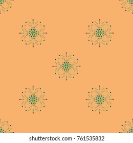 Abstract color seamless pattern for new background.