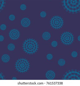 Abstract color seamless pattern for new background.