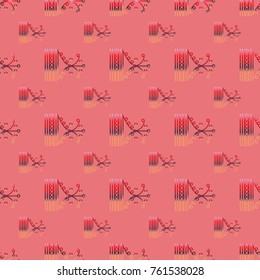 Abstract color seamless pattern for new background.