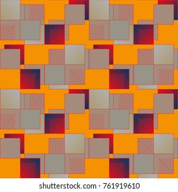 Abstract color seamless pattern for new background.