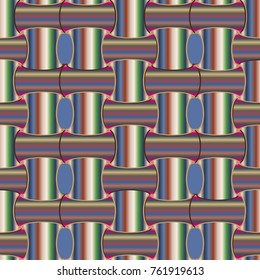 Abstract color seamless pattern for new background.