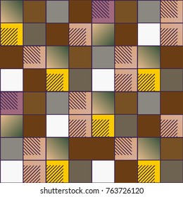Abstract color seamless pattern for new background.