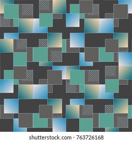 Abstract color seamless pattern for new background.