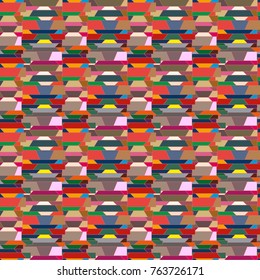 Abstract color seamless pattern for new background.