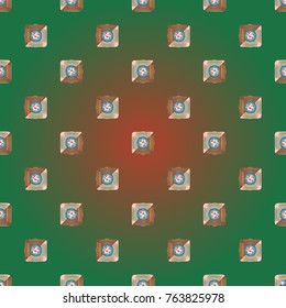 Abstract color seamless pattern for new background.
