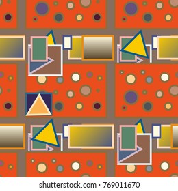 Abstract color seamless pattern for new background.