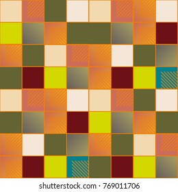 Abstract color seamless pattern for new background.