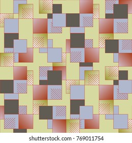 Abstract color seamless pattern for new background.