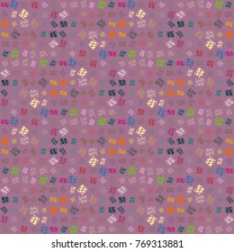 Abstract color seamless pattern for new background.