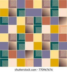 Abstract color seamless pattern for new background.