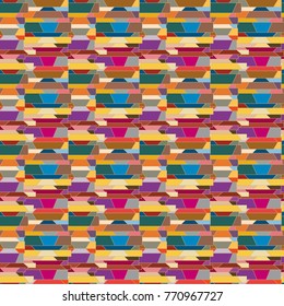 Abstract color seamless pattern for new background.