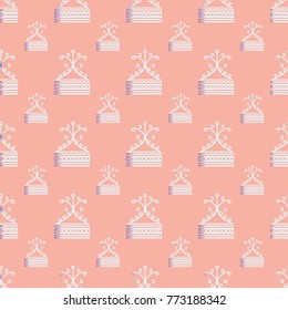 Abstract color seamless pattern for new background.