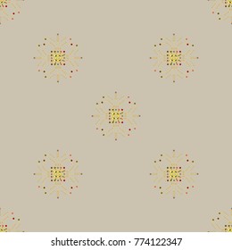 Abstract color seamless pattern for new background.