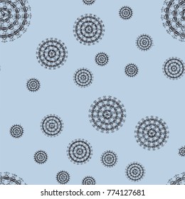 Abstract color seamless pattern for new background.