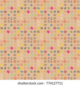 Abstract color seamless pattern for new background.