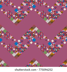 Abstract color seamless pattern for new background.