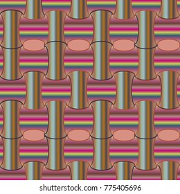 Abstract color seamless pattern for new background.