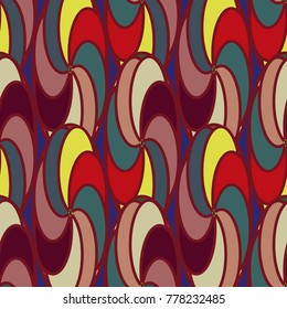 Abstract color seamless pattern for new background.