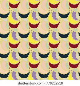 Abstract color seamless pattern for new background.