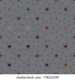 Abstract color seamless pattern for new background.