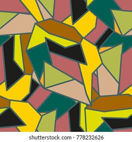 Abstract color seamless pattern for new background.