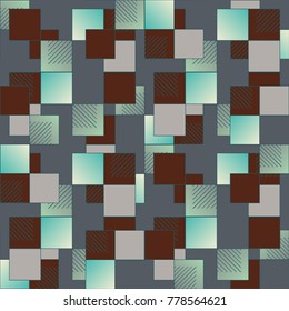 Abstract color seamless pattern for new background.