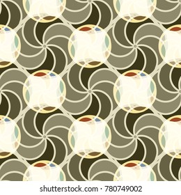 Abstract color seamless pattern for new background.