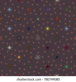 Abstract color seamless pattern for new background.