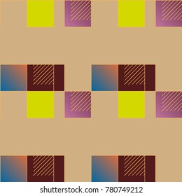 Abstract color seamless pattern for new background.