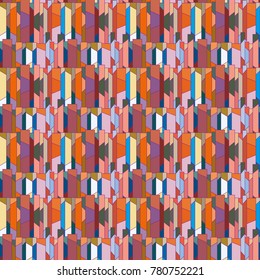 Abstract color seamless pattern for new background.