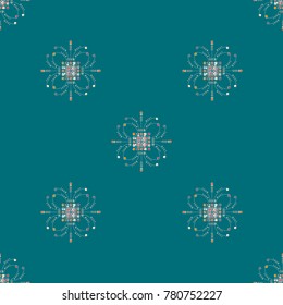 Abstract color seamless pattern for new background.