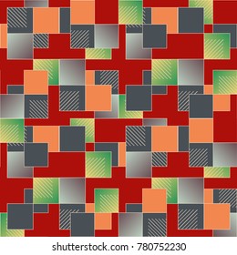 Abstract color seamless pattern for new background.