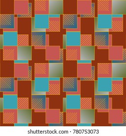 Abstract color seamless pattern for new background.