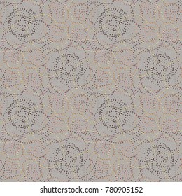 Abstract color seamless pattern for new background.