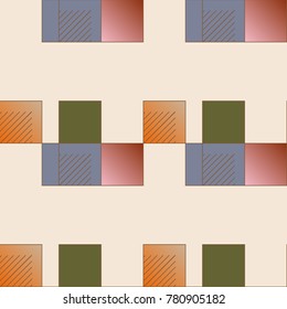 Abstract color seamless pattern for new background.