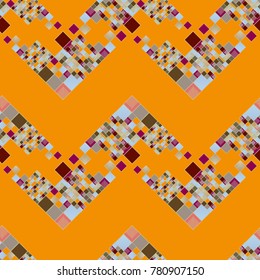 Abstract color seamless pattern for new background.