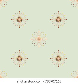Abstract color seamless pattern for new background.