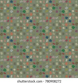 Abstract color seamless pattern for new background.