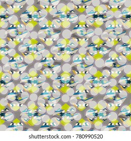 Abstract color seamless pattern for new background.