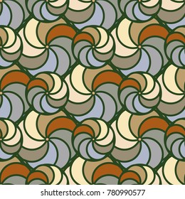 Abstract color seamless pattern for new background.