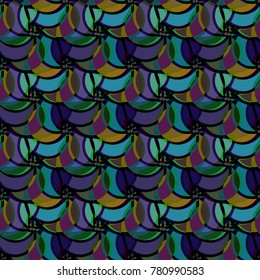 Abstract color seamless pattern for new background.